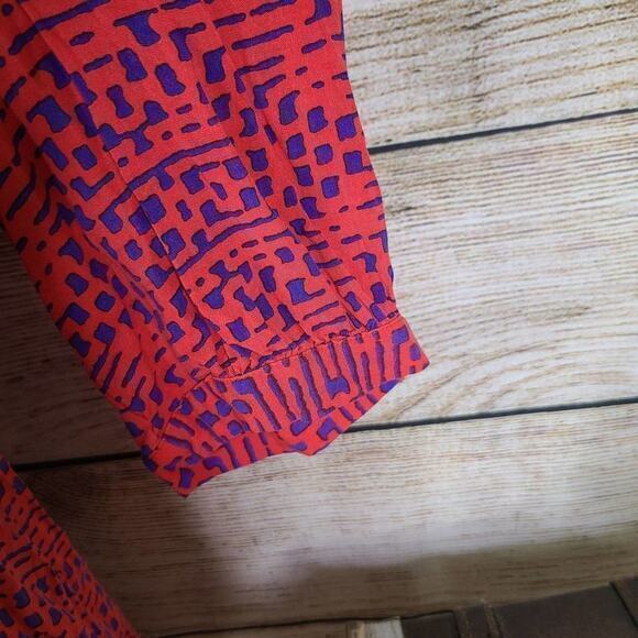 Cynthia Vincent Barneys New York Geometric Dress Medium - Picture 4 of 7